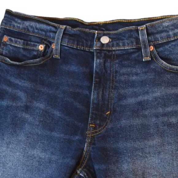 Levi’s 511 Denim Shorts W33 Cutoff Raw Hem Vintage - Picture 4 of 8